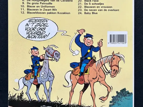 Western De Blauwbloezen Nr 25 - Blauwen en Bulten (1986)