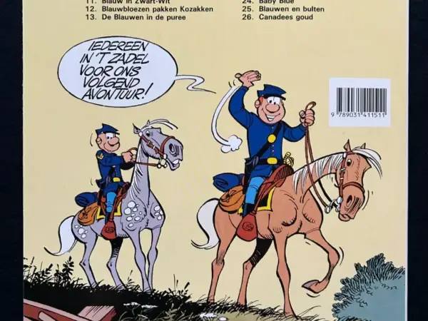 Western De Blauwbloezen Nr 26 - Canadees goud (1987)