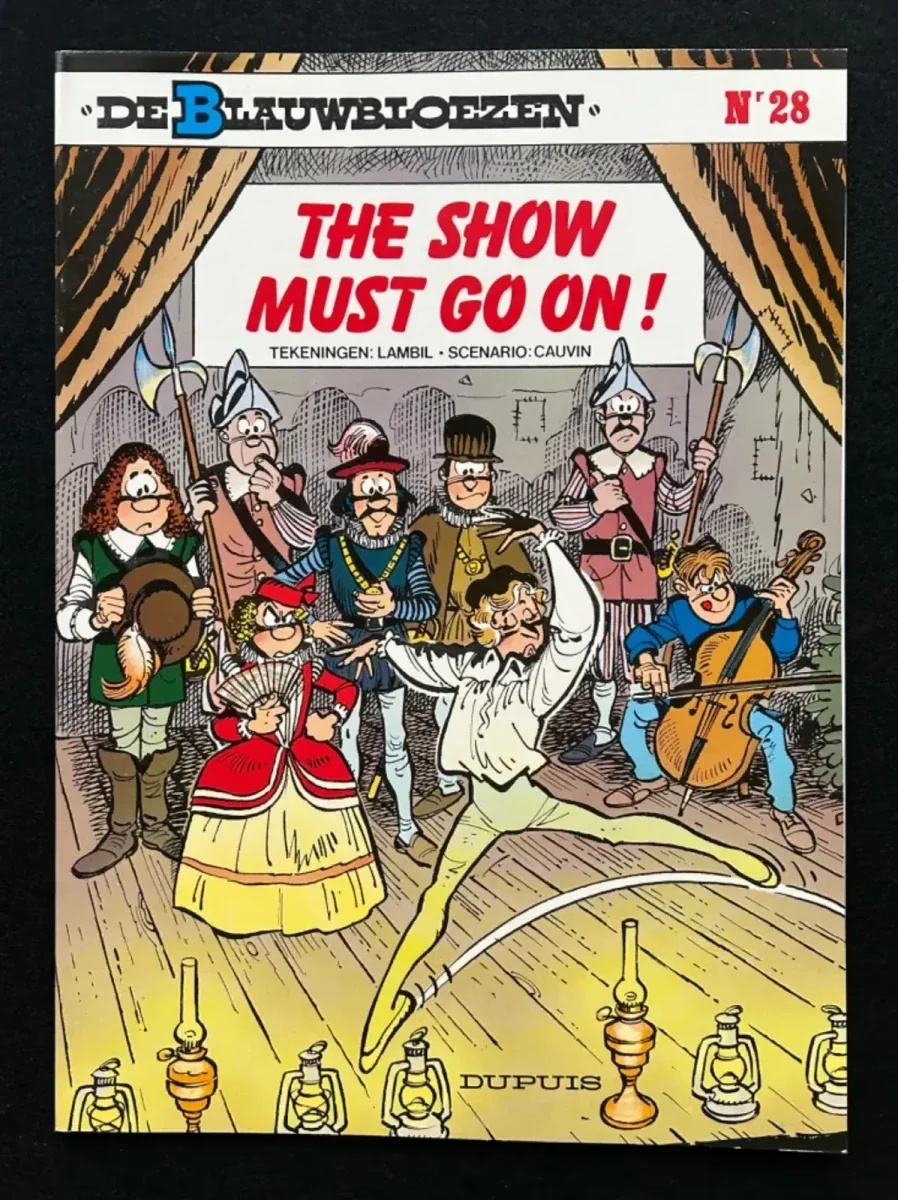 De Blauwbloezen Nr 28 - The show must go on! (1988)