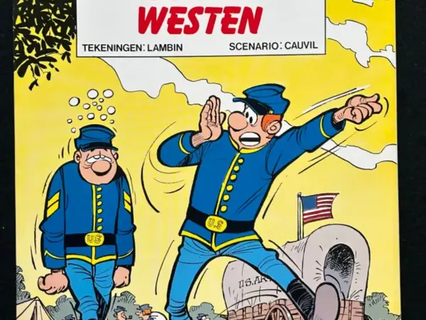 De Blauwbloezen Nr 29 - Buiten westen (1989)