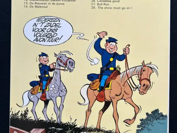 Western De Blauwbloezen Nr 29 - Buiten westen (1989)