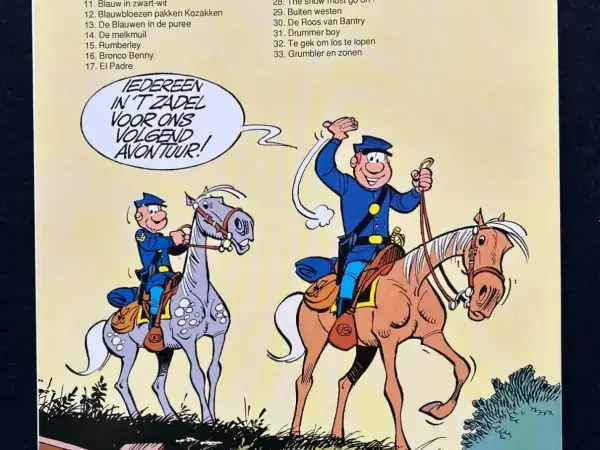 Western De Blauwbloezen Nr 33 - Grumbler en zonen (1992)
