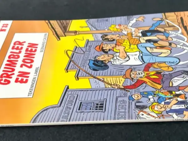 Western De Blauwbloezen Nr 33 - Grumbler en zonen (1992)