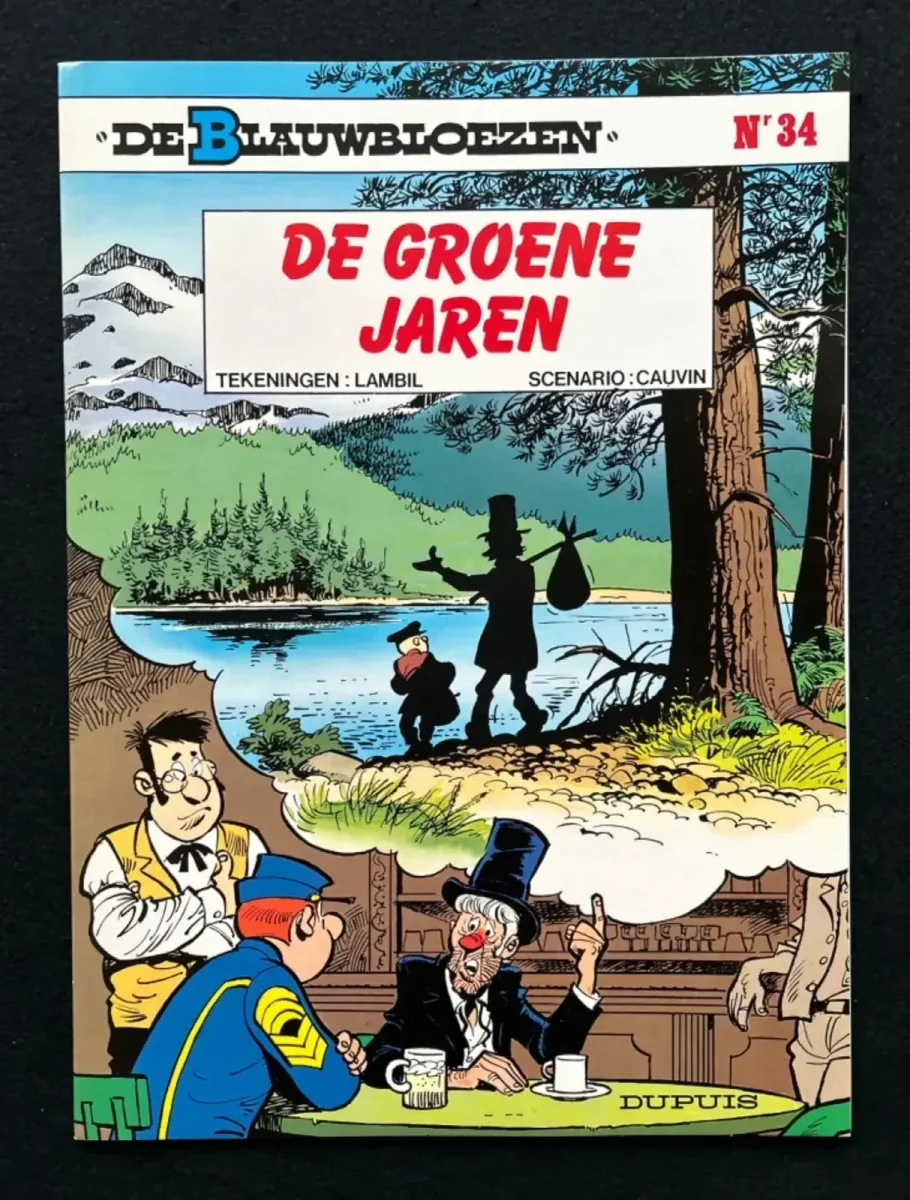 De Blauwbloezen Nr 34 - De groene jaren (1992)