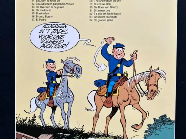 Western De Blauwbloezen Nr 34 - De groene jaren (1992)