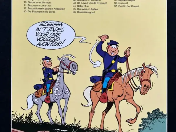 Western De Blauwbloezen Nr 37 - Duel in het Kanaal (1994)