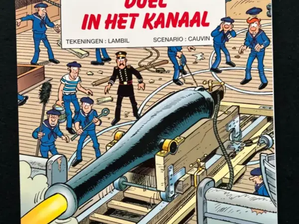De Blauwbloezen Nr 37 - Duel in het Kanaal (1994)