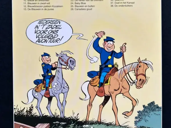 Western De Blauwbloezen Nr 38 - De onderduikers (1996)