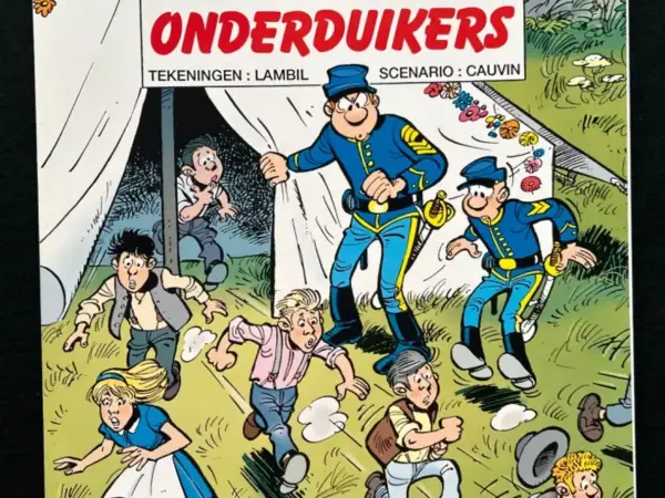 De Blauwbloezen Nr 38 - De onderduikers (1996)