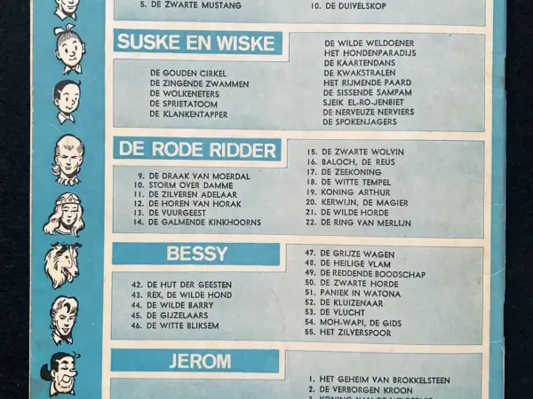 Avontuur De Rode Ridder 6 - Het wapen van Rihei (1961)