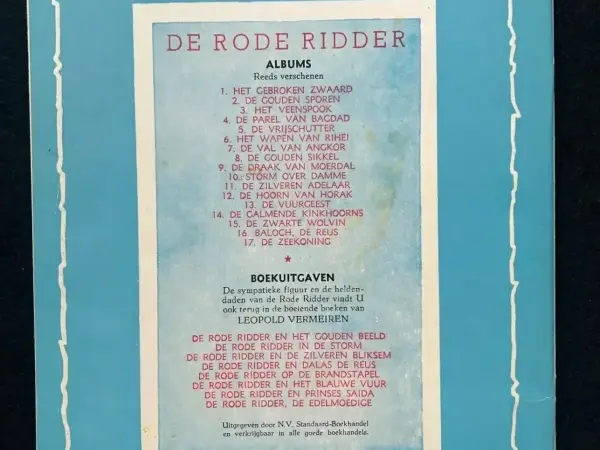 Avontuur De Rode Ridder 4 - De parel van Bagdad (1960)