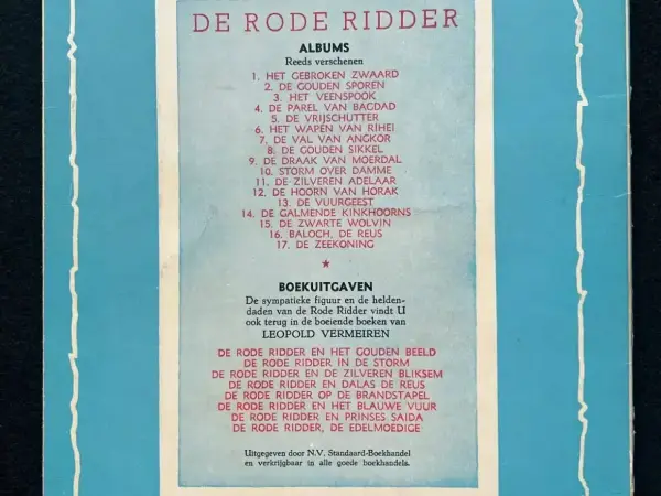 Avontuur De Rode Ridder 3 - Het veenspook (1960)