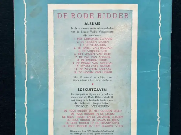 Avontuur De Rode Ridder 1 - Het gebroken Zwaard (1959)