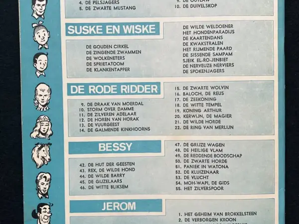 Avontuur De Rode Ridder 8 - De Gouden Sikkel (1961)