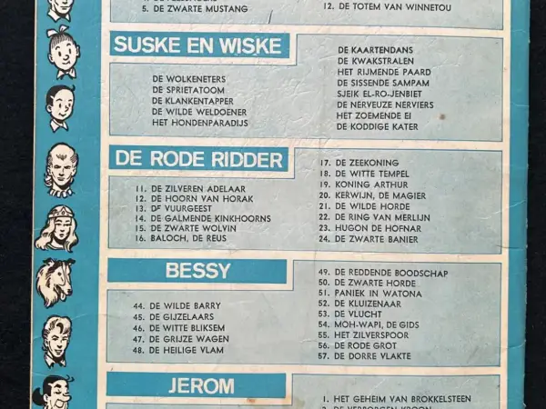 Avontuur De Rode Ridder 22 - De ring van Merlijn (1964)