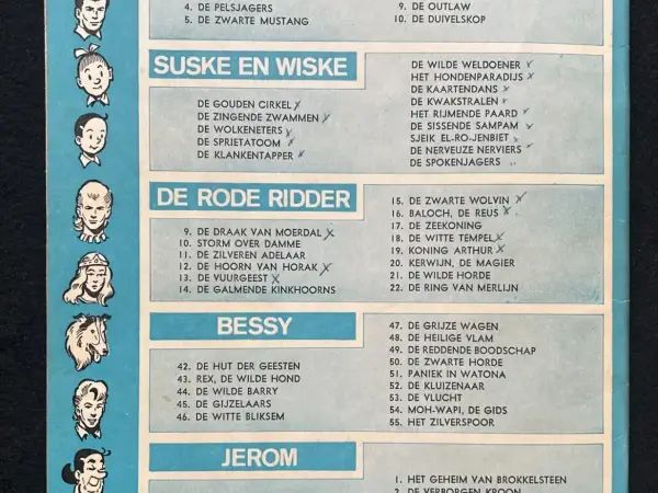 Avontuur De Rode Ridder 24 - De Zwarte Banier (1965)