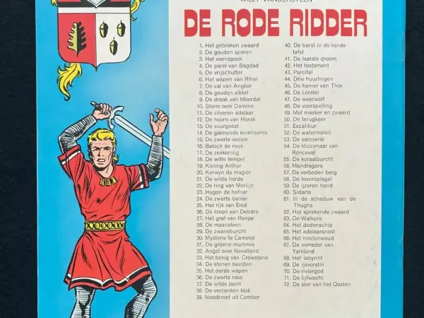Avontuur De Rode Ridder 35 - Het derde wapen (1976)