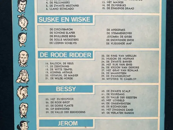 Avontuur De Rode Ridder 30 - Mysterie te Camelot (1966)