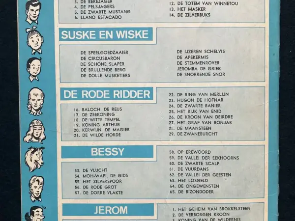 Avontuur De Rode Ridder 29 - De Zwaneburcht (1966)