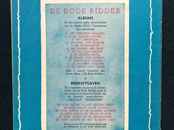 Avontuur De Rode Ridder 12 - De hoorn van Horak (1962)