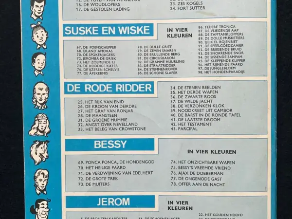 Avontuur De Rode Ridder 43 - Parcifal (1969)