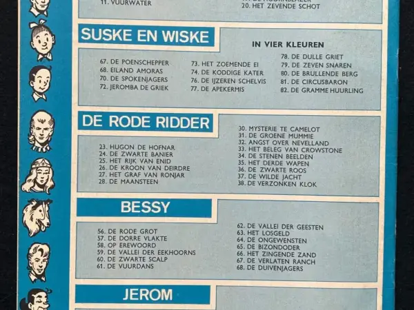 Avontuur De Rode Ridder 38 - De verzonken klok (1968)