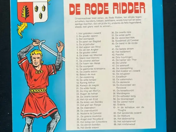 Avontuur De Rode Ridder 48 - De voorspelling (1975)
