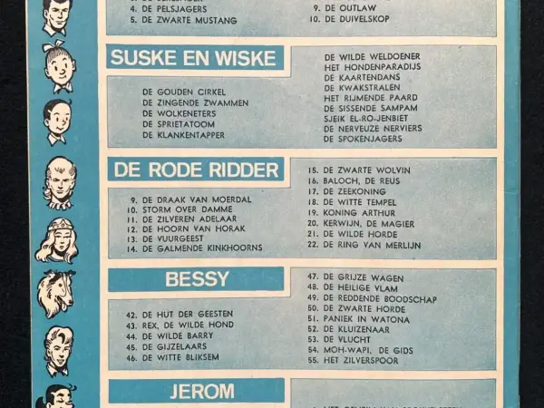 Avontuur De Rode Ridder 14 - De galmende kinkhoorns (1964)