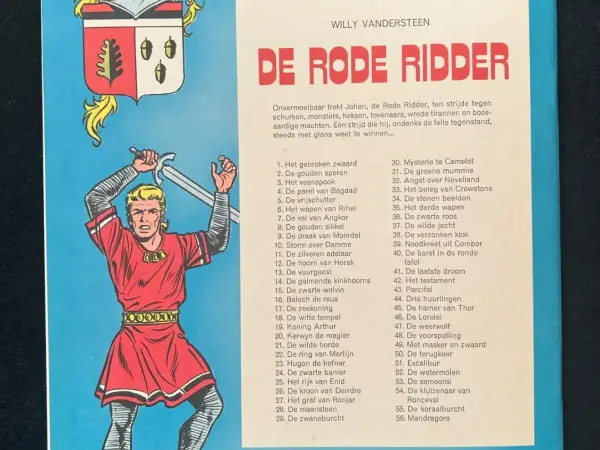 Avontuur De Rode Ridder 17 - De zeekoning (1973)