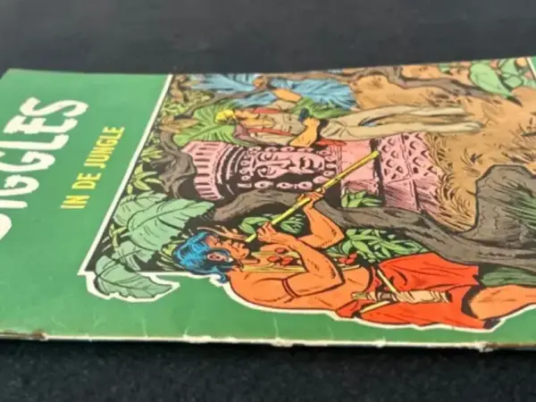 1e drukken SC Biggles in de jungle (1e druk, 1965)