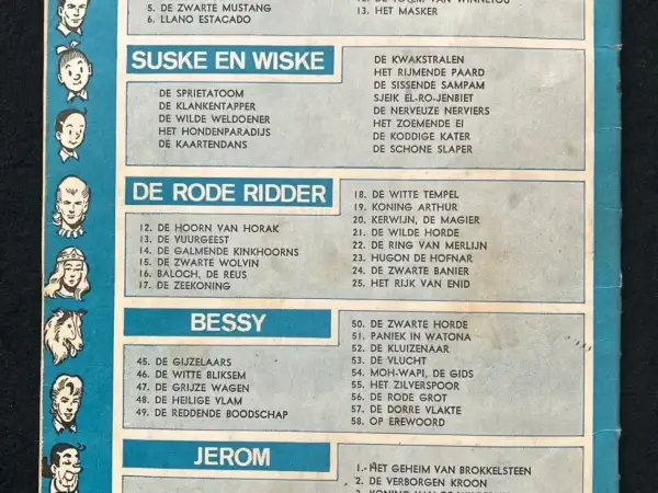 1e drukken SC Biggles in de jungle (1e druk, 1965)