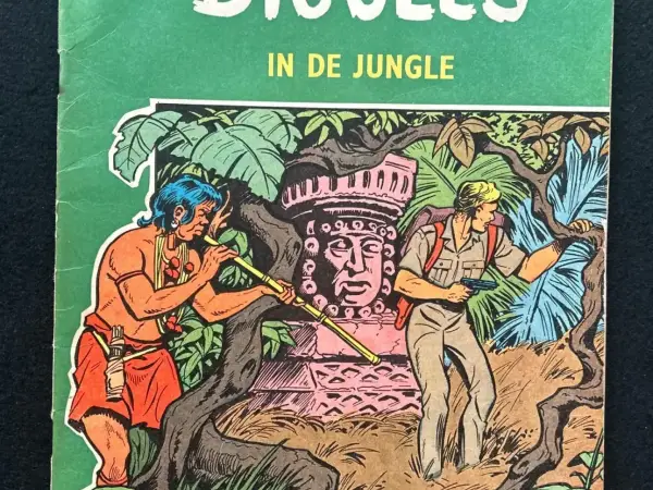Biggles in de jungle (1e druk, 1965)