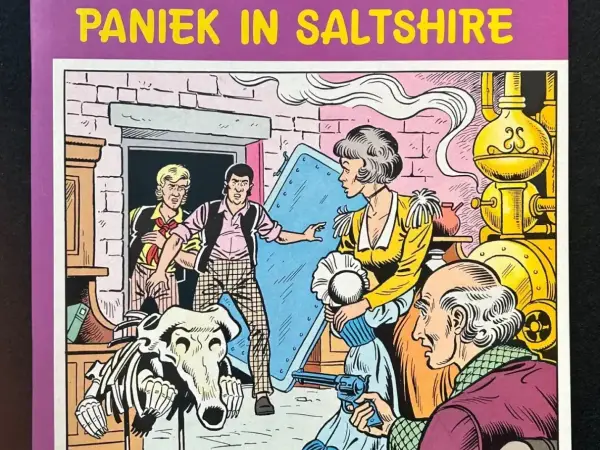 Robert en Bertrand 64 - Paniek in Saltshire (1985)
