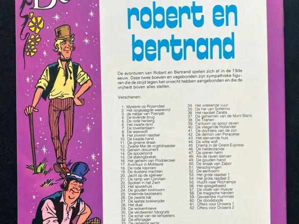 1e drukken SC Robert en Bertrand 62 - Offers voor Drosera II (1985)