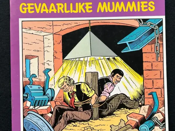 Robert en Bertrand 59 - Gevaarlijke mummies (1984)