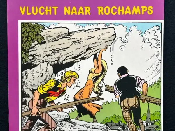 Robert en Bertrand 55 - Vlucht naar Rochamps (1984)
