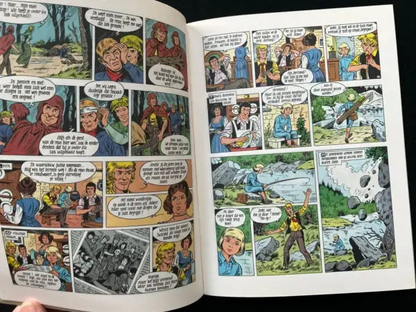 1e drukken SC Robert en Bertrand 55 - Vlucht naar Rochamps (1984)