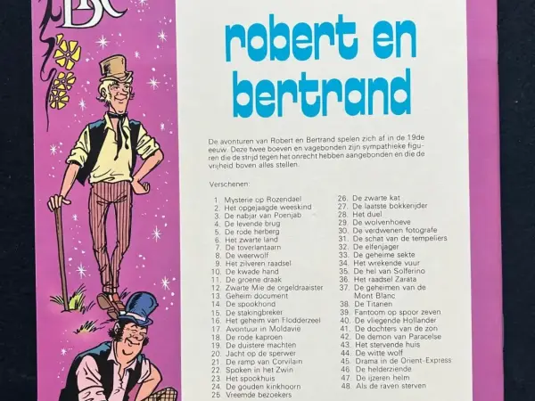 1e drukken SC Robert en Bertrand 48 - Als de raven sterven (1982)