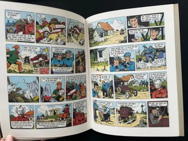 1e drukken SC Robert en Bertrand 47 - De ijzeren helm (1982)