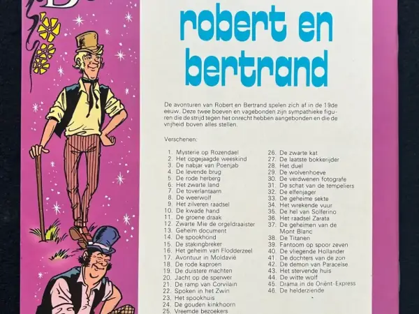 1e drukken SC Robert en Bertrand 46 - De helderziende (1982)