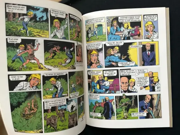 1e drukken SC Robert en Bertrand 44 - De witte wolf (1982)