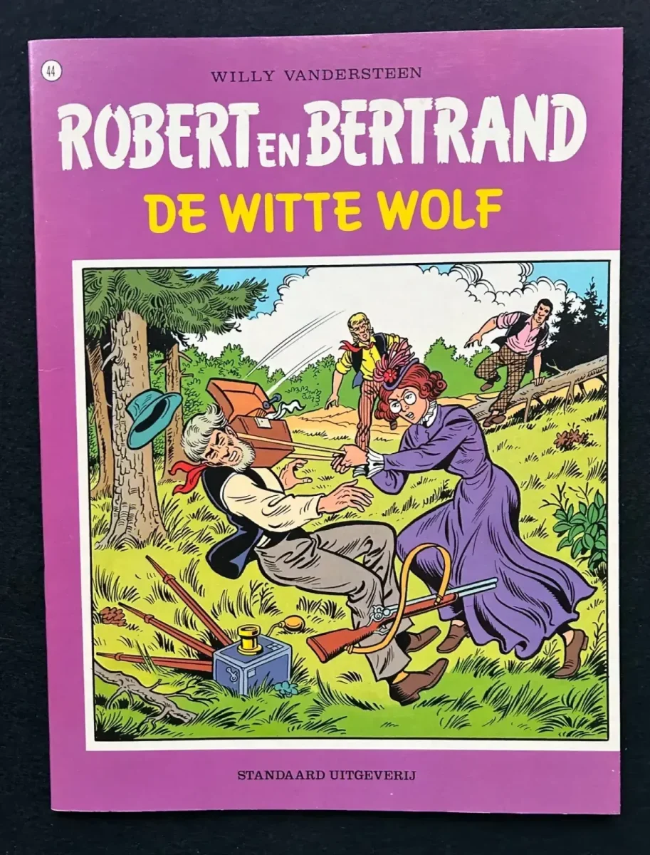 Robert en Bertrand 44 - De witte wolf (1982)