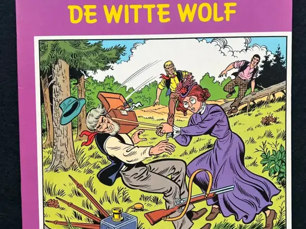 Robert en Bertrand 44 - De witte wolf (1982)