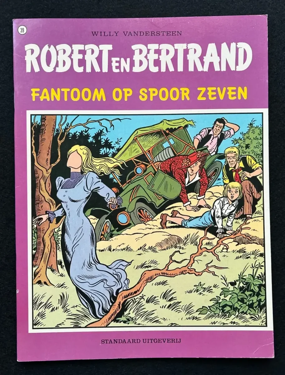 Robert en Bertrand 39 - Fantoom op spoor zeven (1981)