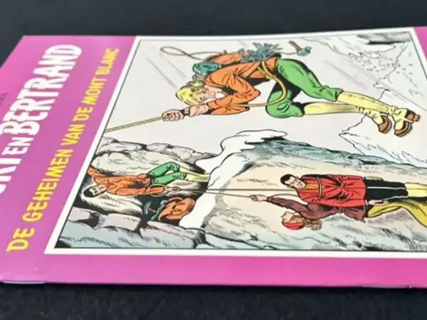 1e drukken SC Robert en Bertrand 37 - De geheimen van de Mont Blanc (1980)