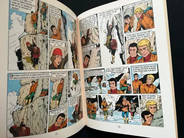 1e drukken SC Robert en Bertrand 37 - De geheimen van de Mont Blanc (1980)