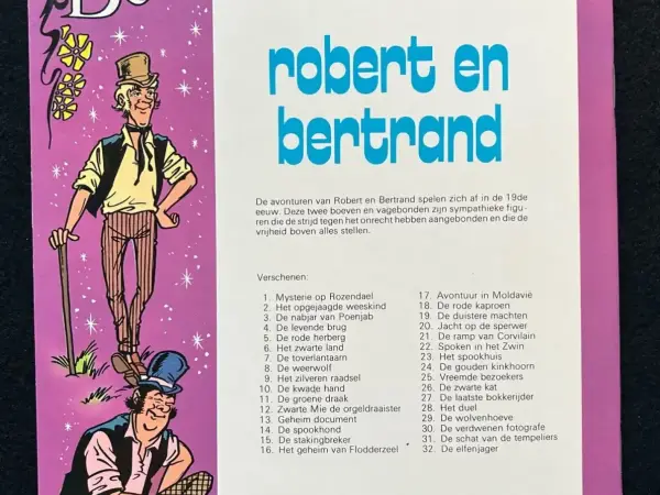 1e drukken SC Robert en Bertrand 32 - De elfenjager (1979)