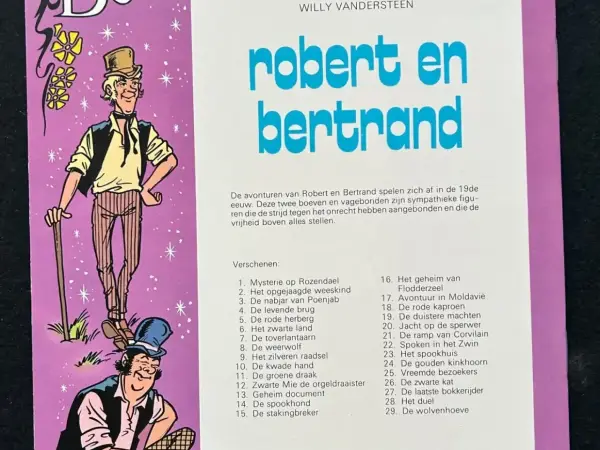 1e drukken SC Robert en Bertrand 29 - De wolvenhoeve (1979)