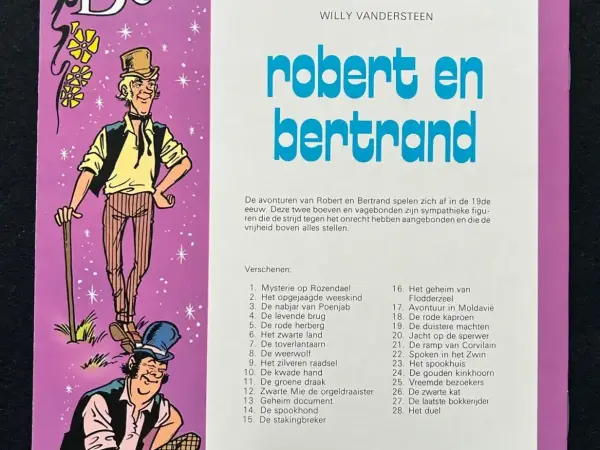 1e drukken SC Robert en Bertrand 28 - Het duel (1979)