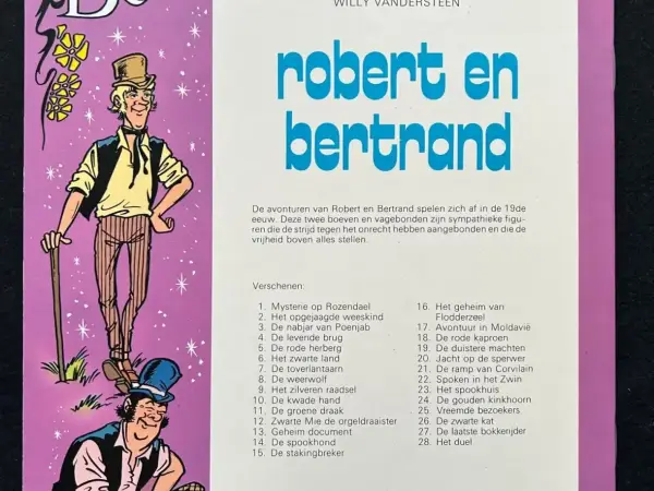 1e drukken SC Robert en Bertrand 27 - De laatste bokkerijder (1979)